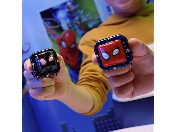 Battle Cubes Spider-Man, Miles Morales VS Rhino