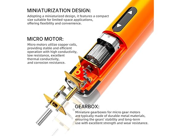 ANVANNA W0577 Electric Screwdriver ORANGE