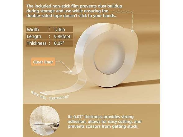 STICK UP 3m Double Sided Tape Heavy Duty