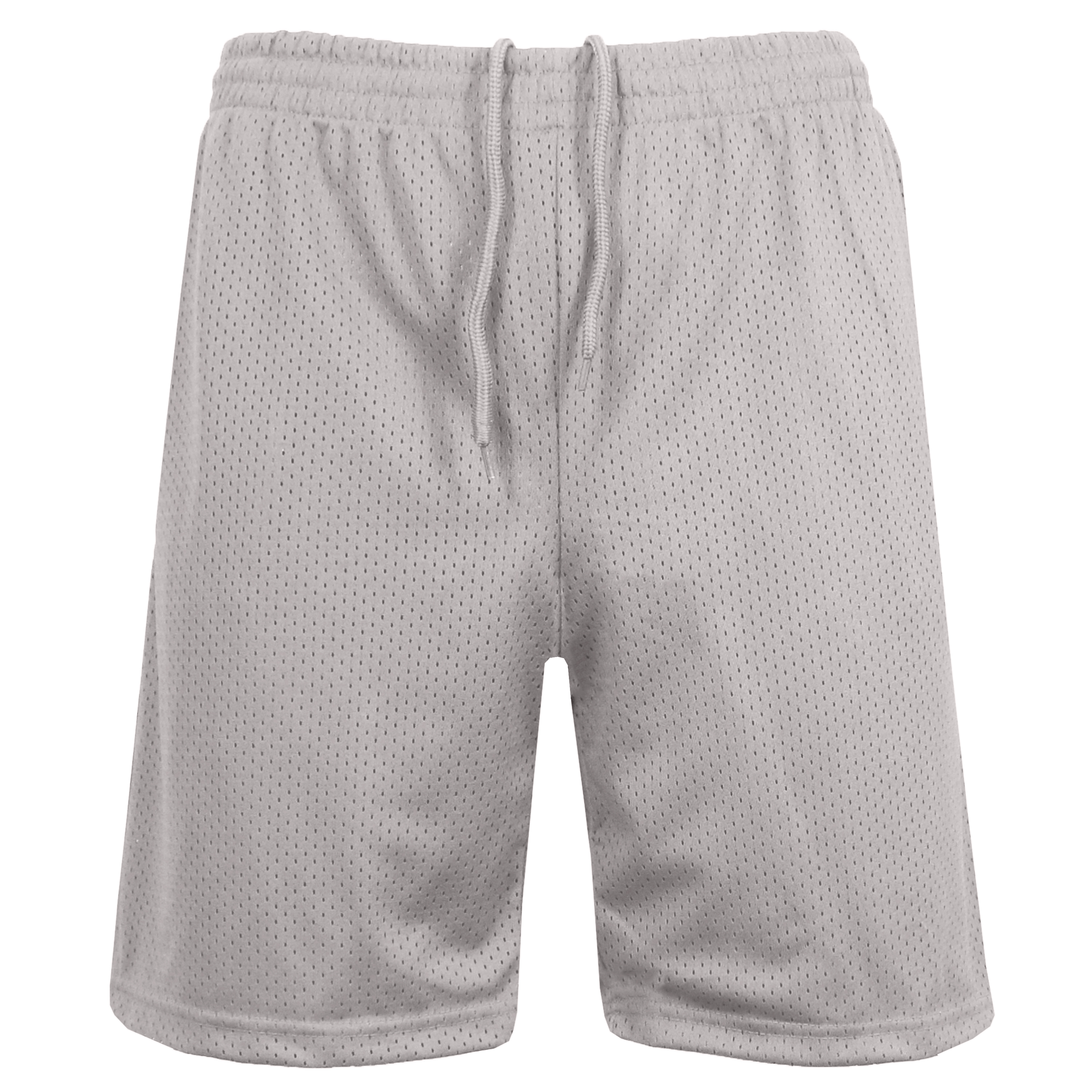 3Pk Asst Mens Classic Mesh Shorts - Gallery 17