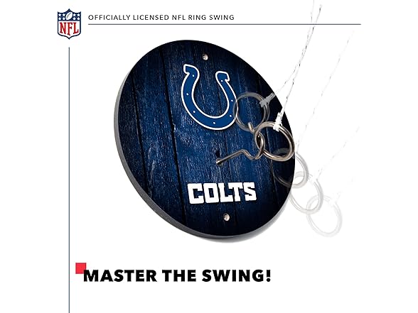 NFL Hook & Ring Toss Set Wood