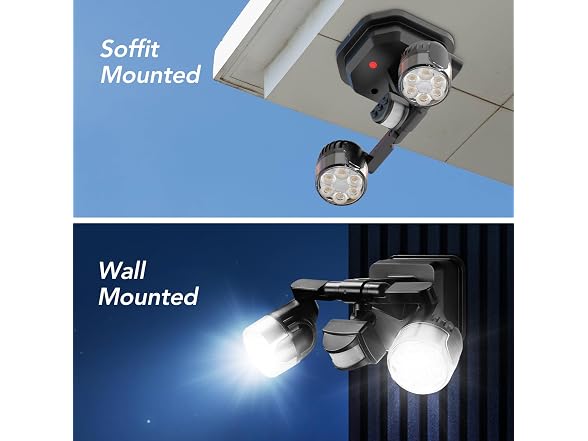 OREiN Dual-Head Motion Flood Light