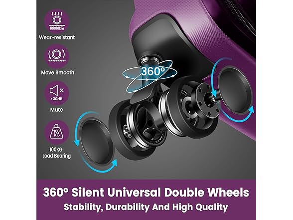 Axidou Carry On Luggage