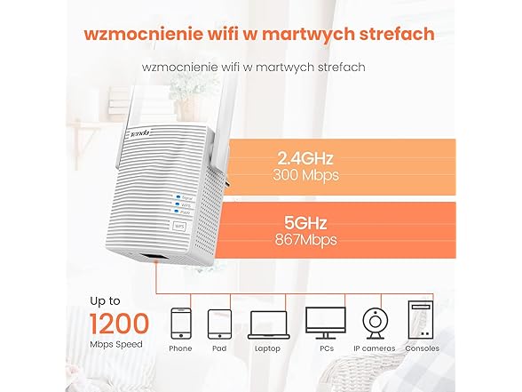 Tenda Wi-Fi 6 Extender AX3000