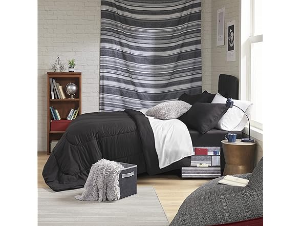 Comfort Spaces 17 Piece Bed in A Bag Comforter Set