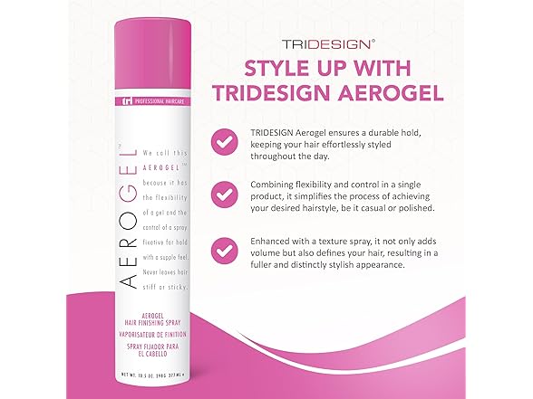 TRIDESIGN Aerogel Hairspray