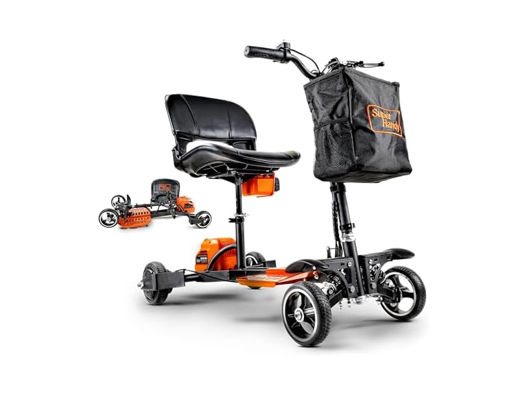 SuperHandy Passport Pro Mobility Scooter (Orange)
