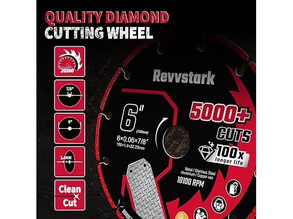 Revvstark Diamond Cutting Wheel