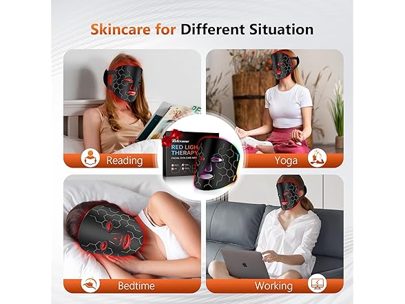 RELEXNOW Red Light Therapy for Face