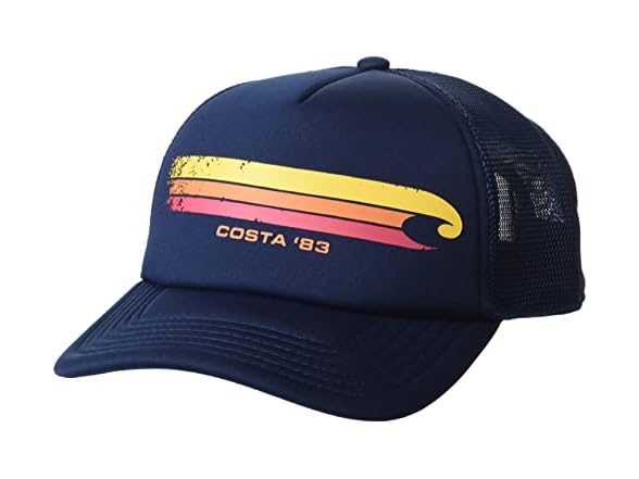 Costa Del Mar Navy Trucker Cap