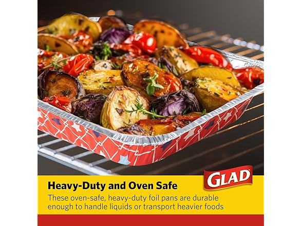 Glad Disposable Aluminum All Purpose Pans3ct