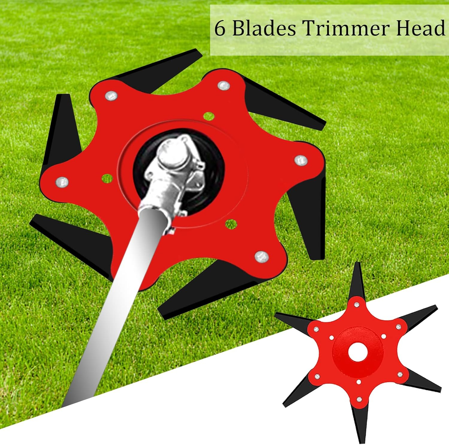 2Pcs 6-Steel Razors Trimmer - Gallery 8