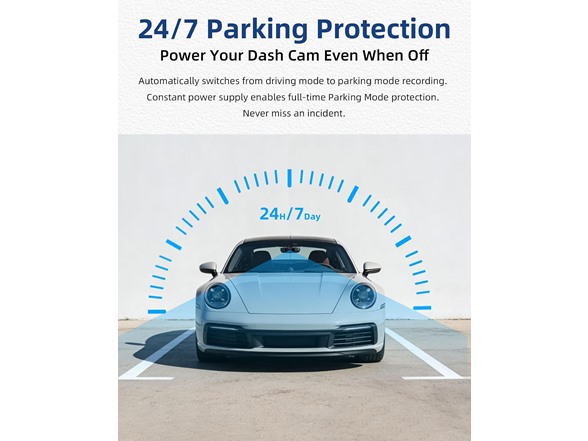 Dash Cam OBD Power Cable USB C