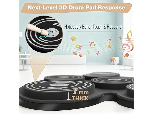 YOTTIX Electric Drum Set