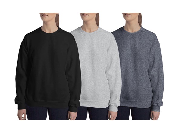 Black - Charcoal - Heather Grey