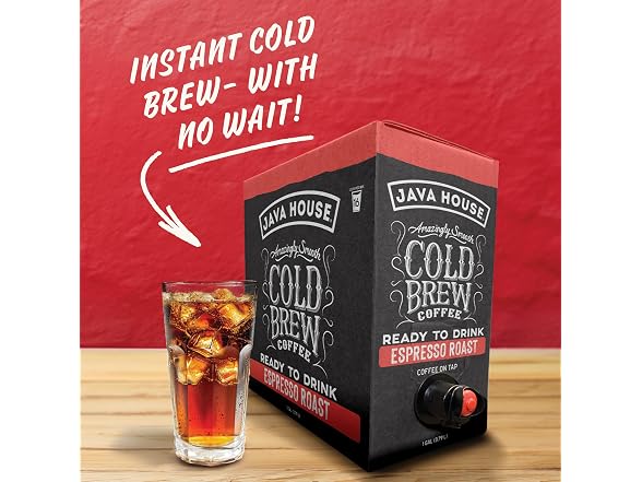 Java House Dark Roast Liquid Cold Brew Coffee