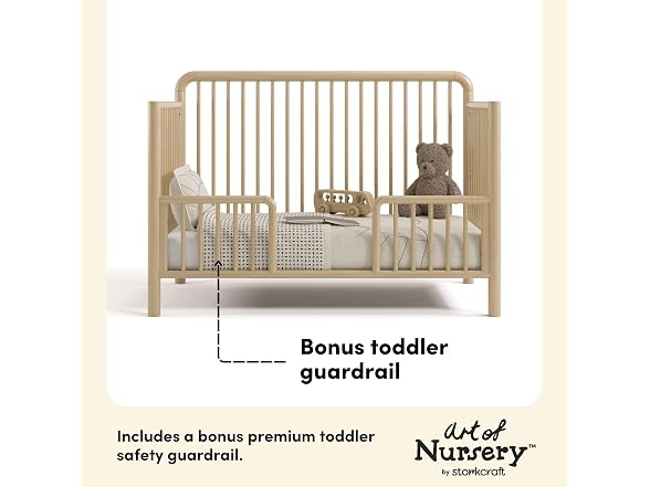 Storkcraft Porto 5-in-1 Convertible Crib
