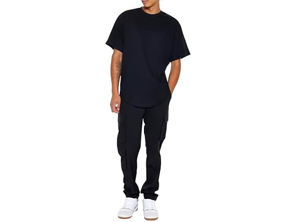 Forever 21 (M) Slim-Fit Drawstring Cargo Joggers
