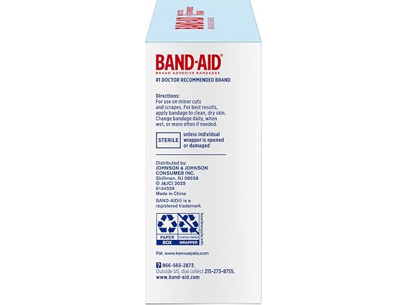 BAND AID Brand Flexible Fabric Adhesive Bandages