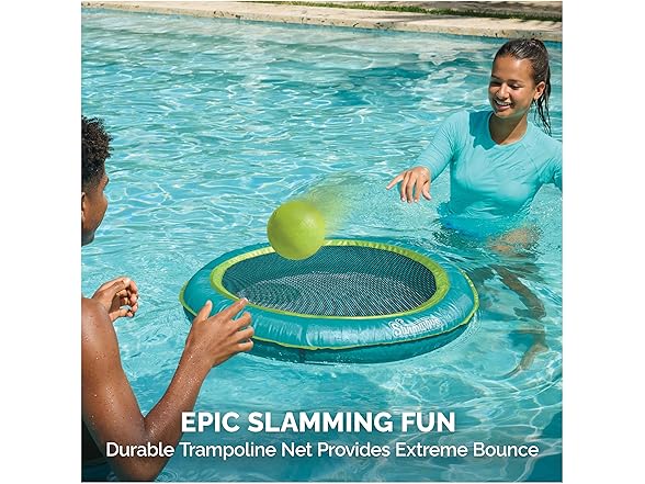 SwimWays Aqua Slam, Outdoor Trampoline Game