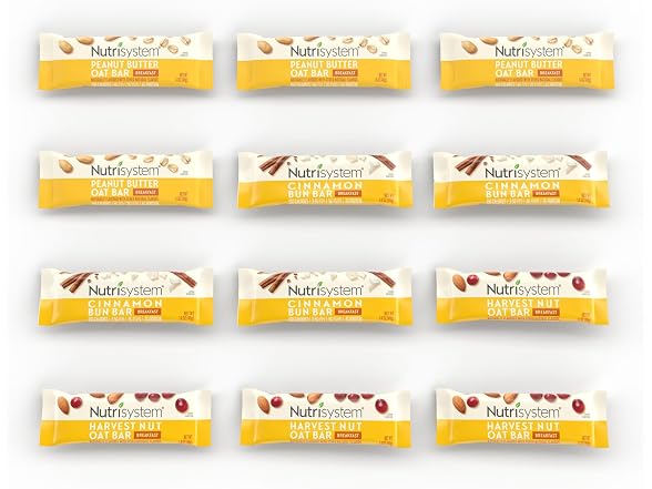 Nutrisystem Breakfast Bars Variety