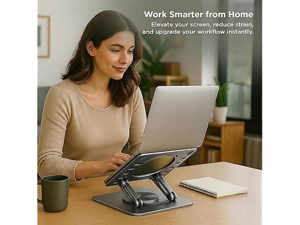 Swivel Laptop Stand for Desk
