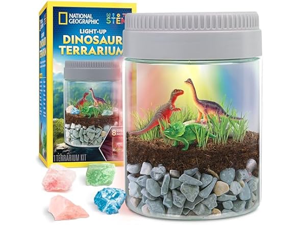 Blue Marble National Geographic Dinosaur Terrarium