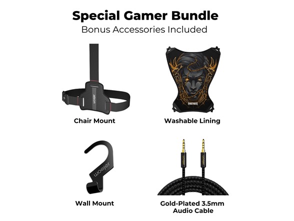 Woojer Fortnite Vest 3 – Midas Edition Bundle