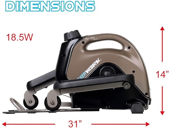 Exerpeutic 900E Under Desk Elliptical Chair Hook