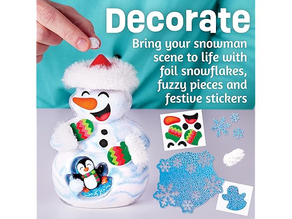 Creativity for Kids Sand Art Snowman Kit