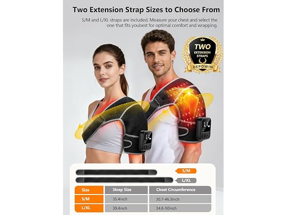 DEPOWIN Red Light Therapy for Shoulder