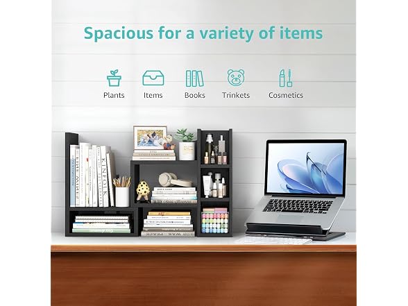 NUTIKAS Desktop Shelf Organizer Office