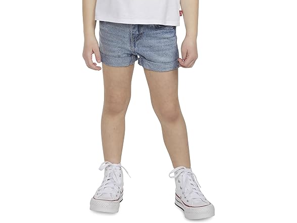 Levis Girls Girlfriend Fit Shorts