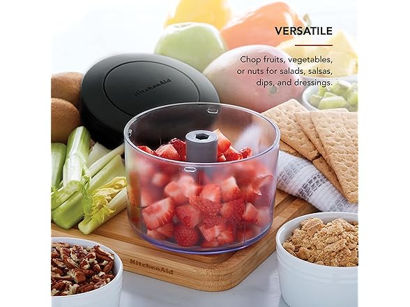 KitchenAid Manual Food Chopper, 3.8 Cup