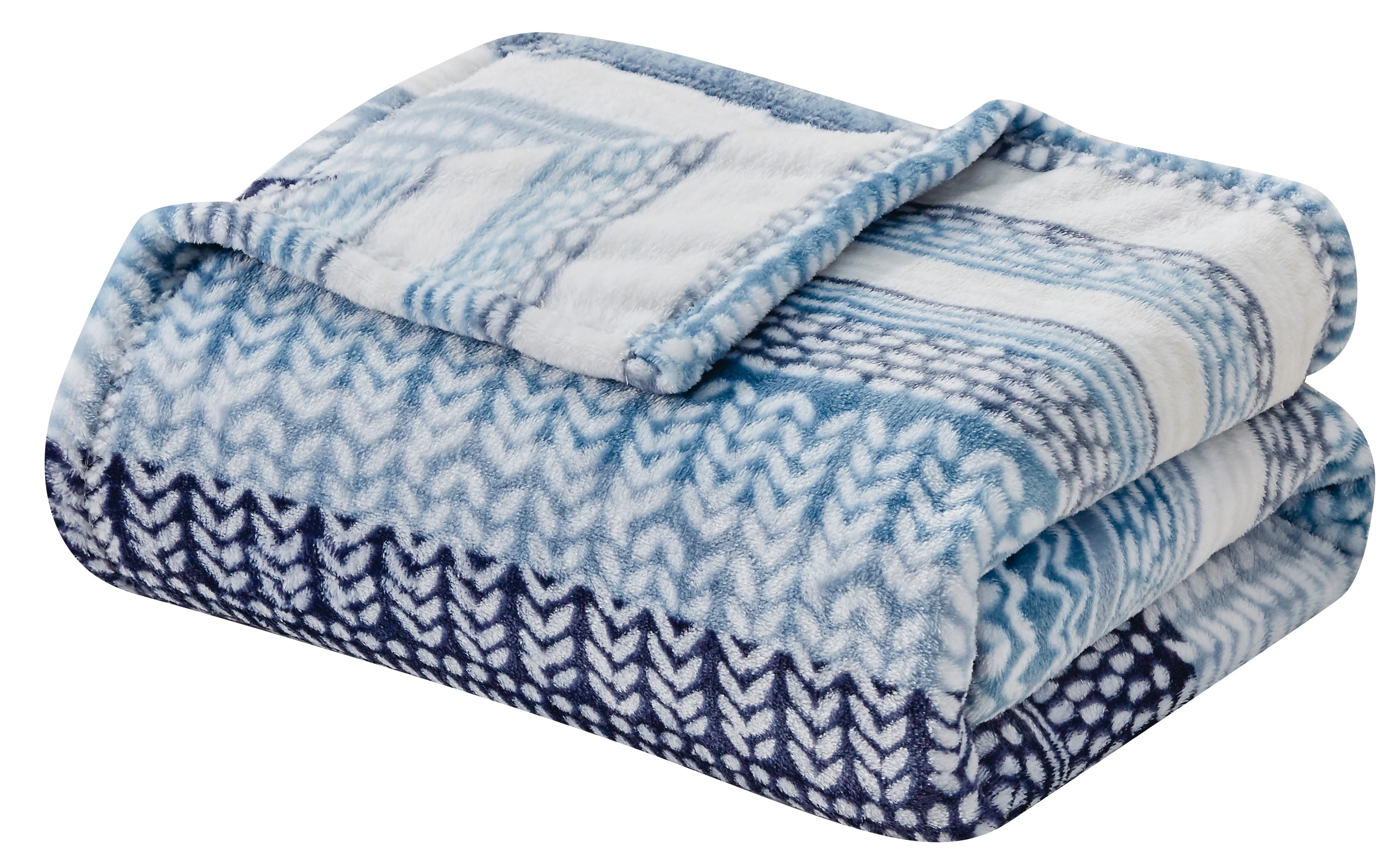 Noble House 2Pk Micro Fleece Throws - Gallery 36
