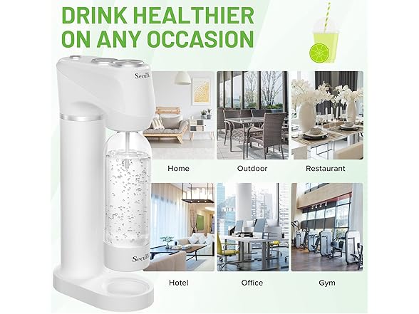 Secura Home Sparkling Water Machine