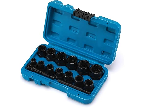 MIXPOWER MIXPOWER 13-Piece 3/8-inch Impact Bolt