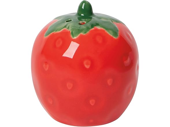 Jubilee Berry Sweet Salt and Pepper Stoneware Shakers 2 x 2 x 2.5in