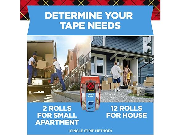 Scotch Heavy-Duty Shipping Tape