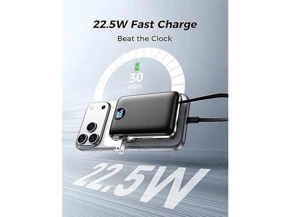 Sucrosey Portable Charger with Built in Cables