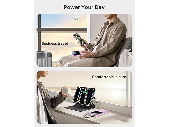 CFIAI 15000mAh Lavender Power Bank - Gallery 6