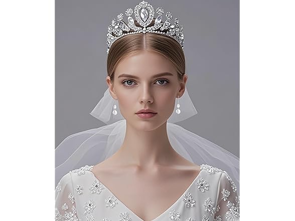 Tyluzem Trendy Pearl Drop Earrings 