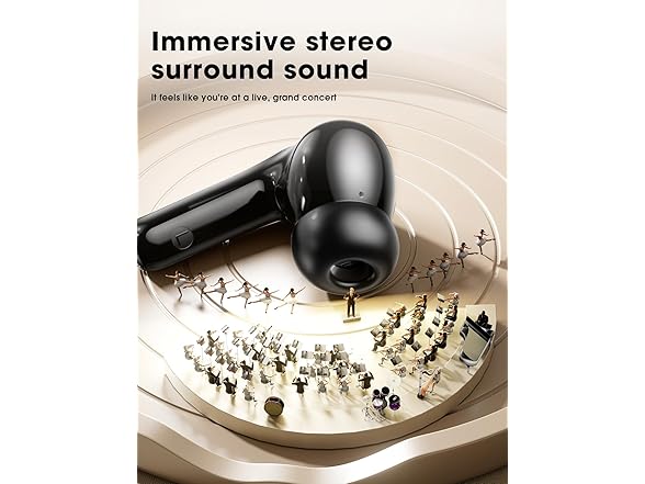 ZZU Wireless Earbuds Bluetooth Ear Buds