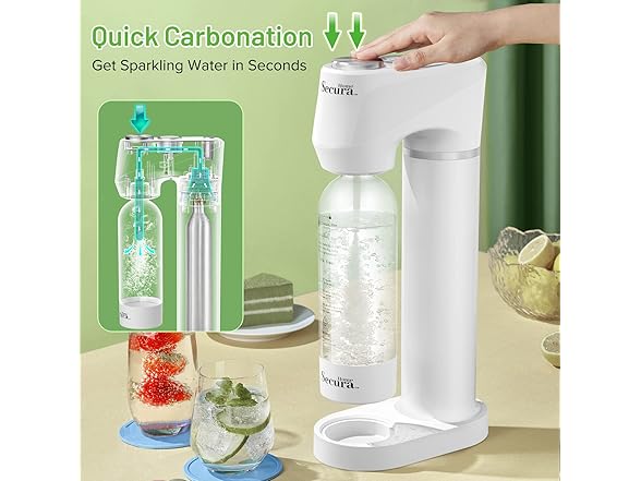 Secura Home Sparkling Water Machine