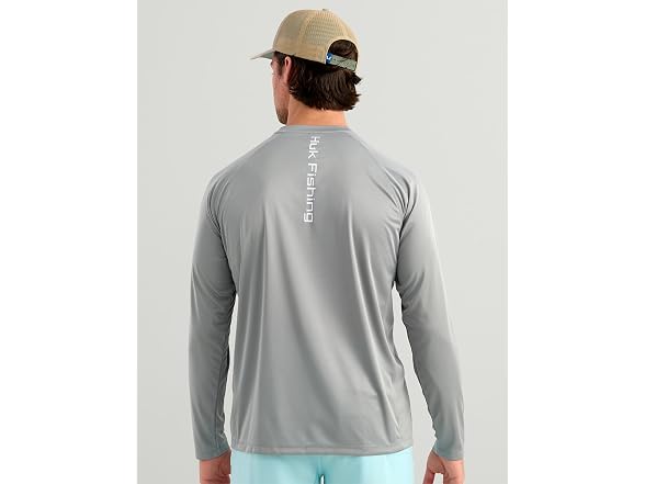 HUK Men's Pursuit Long Sleeve Sharkskin (3XL)