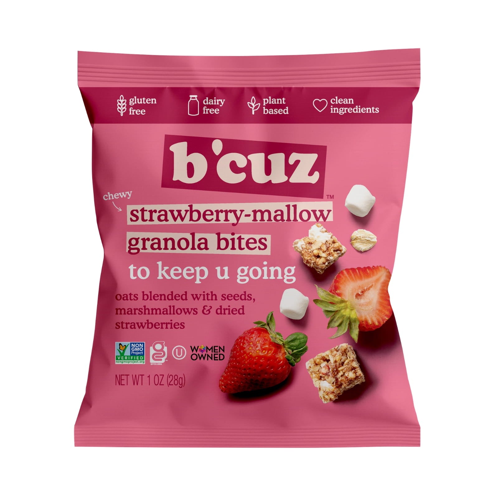 B'cuz Granola Bites | Strawberry-Mallow - Gallery 7