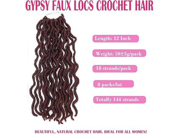 THEMIS HAIR Gypsy Locs Crochet Hair