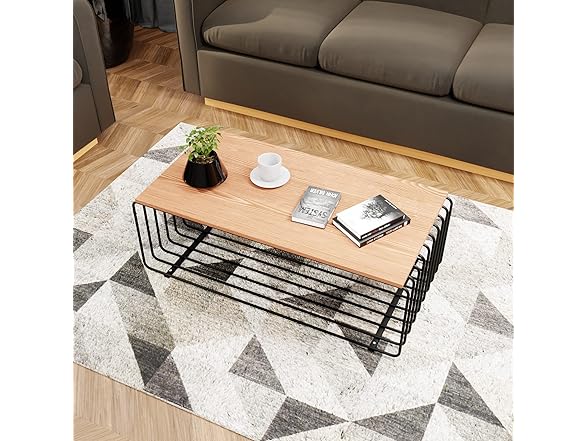 LeisureMod Walden Coffee Table