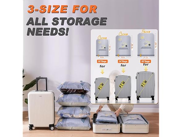 Vacuum Bags for Travel