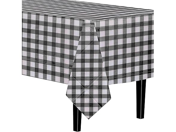 Exquisite Black Gingham Checkerboard